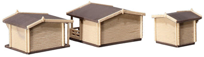 Faller 232209 N Scale 3 Summer Houses Model Kit
