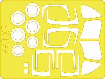 Eduard EX077 1/48 Mask OV-1 for Roden Canopy Mask Set