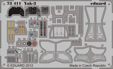 Eduard 73411 1/72 Yak 3 for ZVE (Pre-Painted)