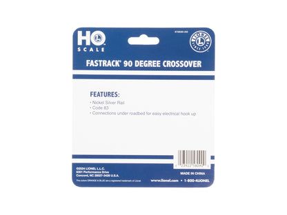 Lionel 6-8758090 HO FasTrack 90 Degree Crossover