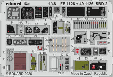 Eduard FE1126 1/48 SBD-2 1/48