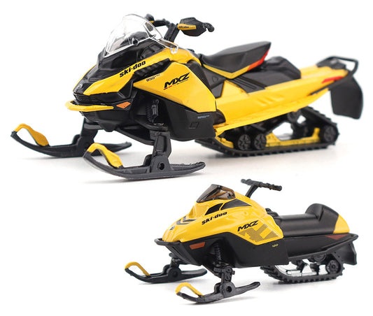 Diecast Masters 60022 1/32 Ski-Doo MXZ Blizzard Trail & MXZ 120cc Snowmobile
