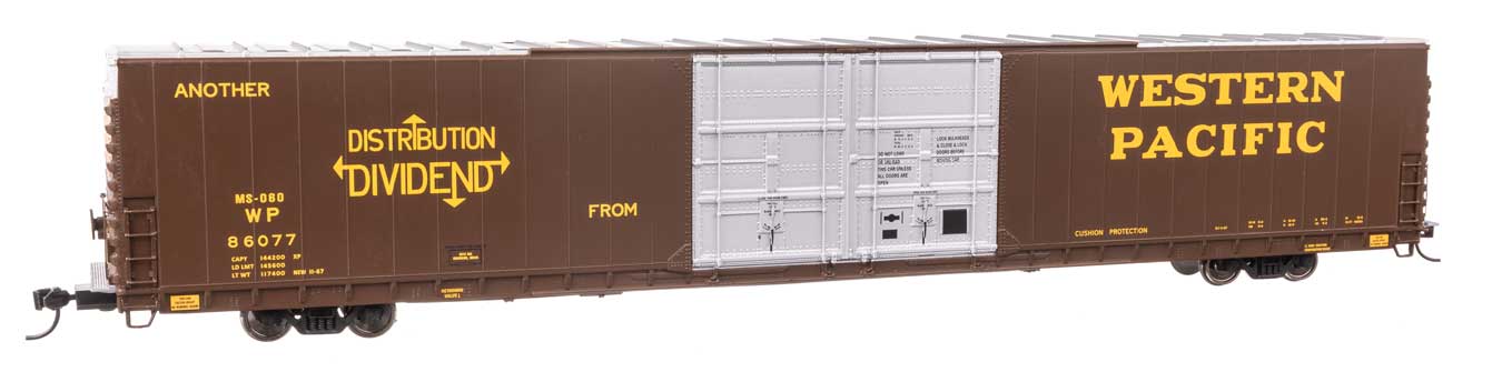 Walthers Proto 102132 HO Scale 86' Pullman-Standard Double-Door Hi-Cube Boxcar -