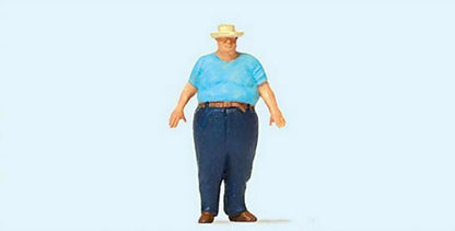 Preiser 28128 HO Scale Pedestrian XXL Man