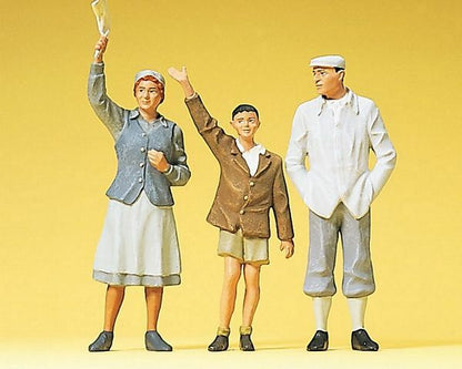 Preiser 45084 G Scale Pedestrians Waving People