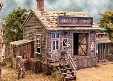 Bar Mills 292 HO Scale Ludlow Shipping -- Laser-Cut Kit