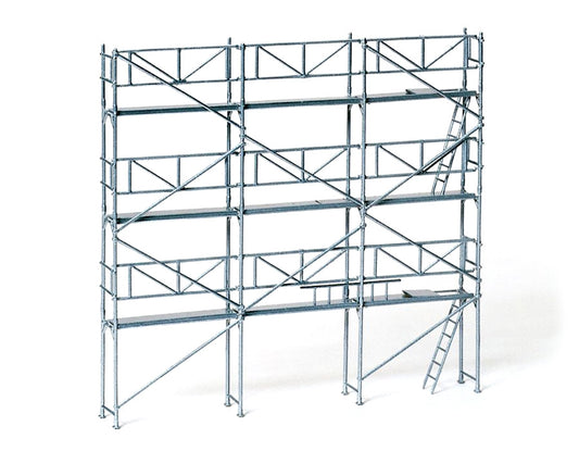 Preiser 17180 HO Scale Scaffolding Construction Detail Kit