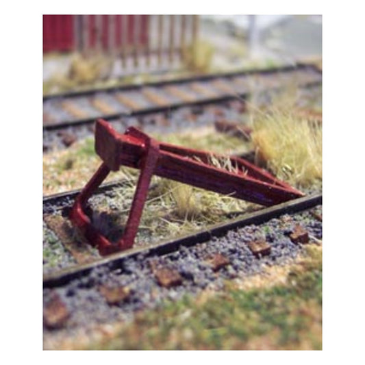 Osborn Models 1096 HO Scale Rail End Bumper Kit (4pk)