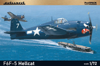 Eduard 7077 1/72 Hellcat Aircraft (Profi-Pack Plastic Kit)