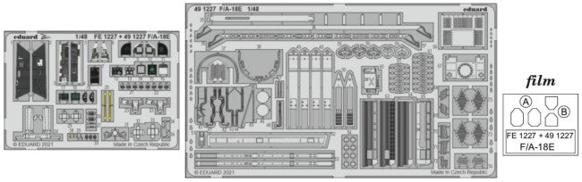 Eduard 491227 1/48 Aircraft- F/A18E for HBO (Painted)