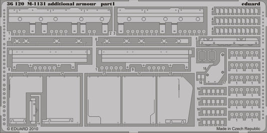 Eduard 36120 1/35 Armor- M1131 Additional Armor for TSM
