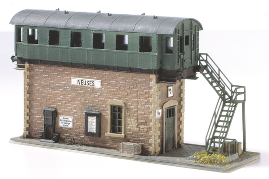 Piko 61128 HO Scale Neuses Old Switch Tower Building Kit