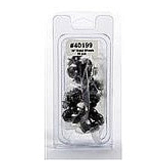 Bowser 40199 HO Scale Metal Wheels with Needlepoint Axle pkg(20) -- 36"