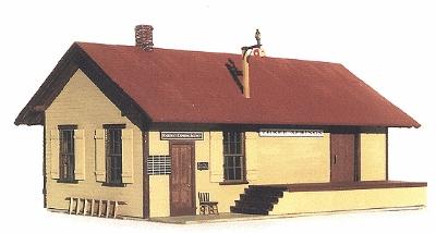BTS Models 17122 O Scale Craftsman Kits - Three Springs Station Scale