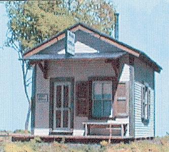 BTS Models 17233 O Scale Cabin Creek Post Office Kit