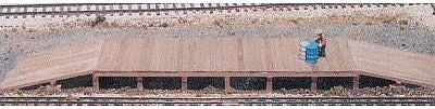 BTS Models 17506 O Scale Loading Dock - Kit (Laser-cut Wood) Scale 16