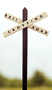 BTS Models 23001 HO Scale Crossbucks Kit pkg(4)