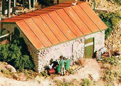 BTS Models 27455 HO Scale Buck's Dynamite Building 3-3/16 x 2-3/16"