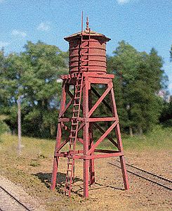 BTS Models 27497 HO Scale McCabe Shop Water Tank Kit - 1-7/8 x 1-7/8"