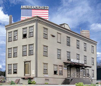 BTS Models 28108 HO Scale American Flag Company 10 x 5-1/2"