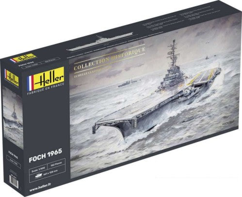 Heller 81071 1/400 Foch French Aircraft Carrier 1965