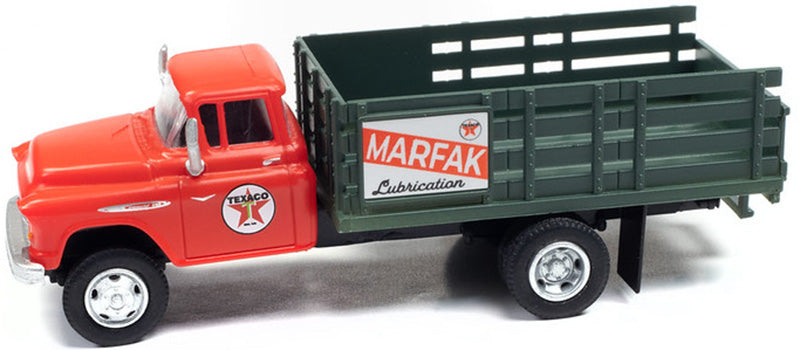 CMW 30661 1/87 Texaco 1957 Chevrolet Stakebed Truck Diecast