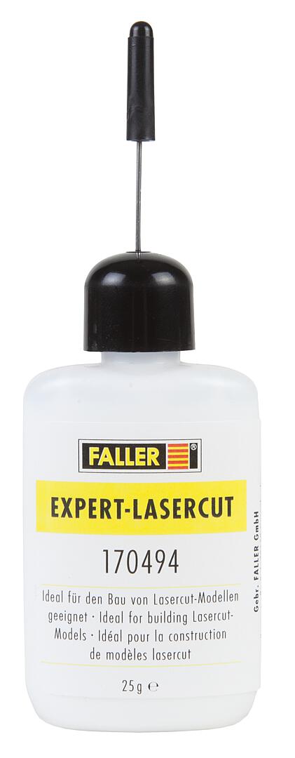 Faller 170494 All Scale Expert Lasercut Glue for Wood & Card, 25 g