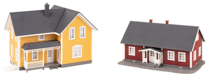 Faller 130604 HO Scale 2 Swedish Houses Model Kit