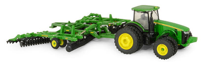 Ertl 45479 1/64 John Deere 8320R Tractor & 637 Disc Set
