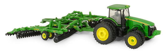 Ertl 45479 1/64 John Deere 8320R Tractor & 637 Disc Set