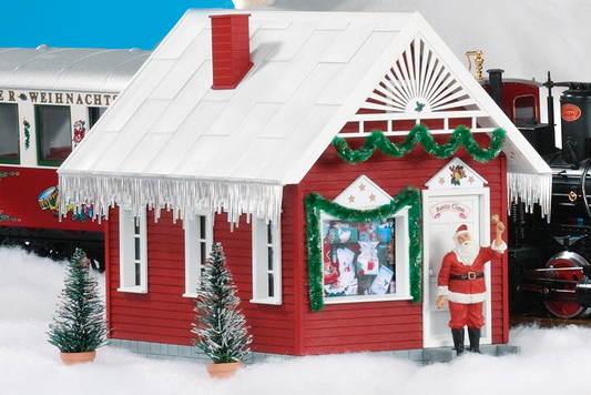 Piko 62703 G Scale Santa's House, Built-Up