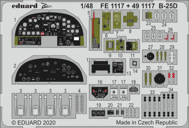 Eduard FE1117 1/48 B-25D 1/48