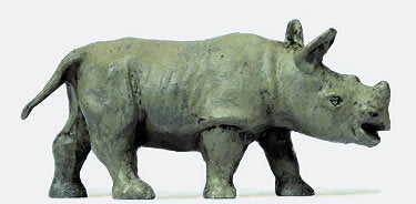 Preiser 29523 HO Scale Animal Baby African Rhinoceros