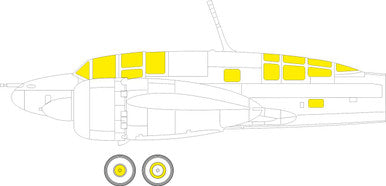 Eduard CX639 1/72 Paint Mask for HASEGAWA Ki-46-III Interceptor