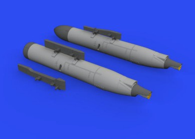Eduard 648612 1/48 Aircraft- SUU23 Gun Pod (Photo-Etch & Resin)