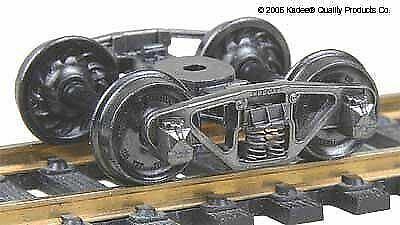 Kadee 556 HO Scale Vulcan Double Truss Self-Centering Metal Trucks -- Code 110