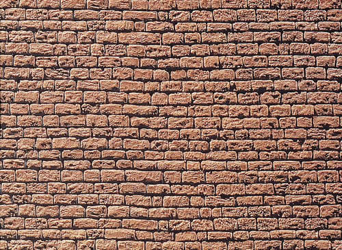 Faller 170620 HO Scale Embossed Panel Building Material Sheet -- Cut Stone