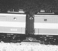 American Limited Models 8900 N Scale Diaphragms for Con-Cor Alco PA & PB Locos