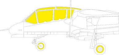 Eduard CX650 1/72 Mask OV-10A - ICM Canopy Mask Set