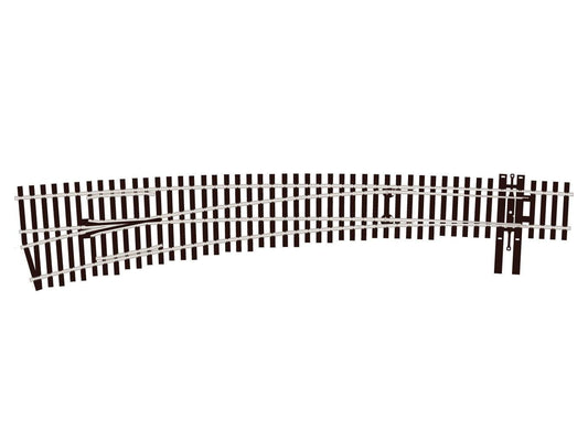 Peco SL-8377 HO Scale North American-Style Code 83 #7 Curved Turnout