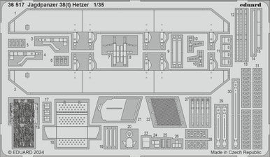 Eduard 36517 1/35 Jagdpanzer 38(t) Hetzer 1/35