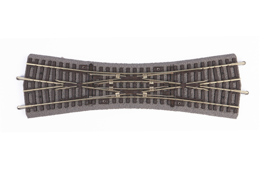 Piko 55424 HO Scale Roadbed Double Slip Switch DKW 15°/239mm