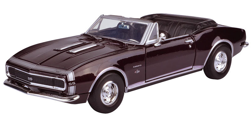 Motormax 73301AC-BR 1/24 Scale 1967 Chevrolet Camaro Ss Convertible