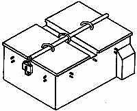 Details West GB-911 HO Scale Battery Vaults -- Large