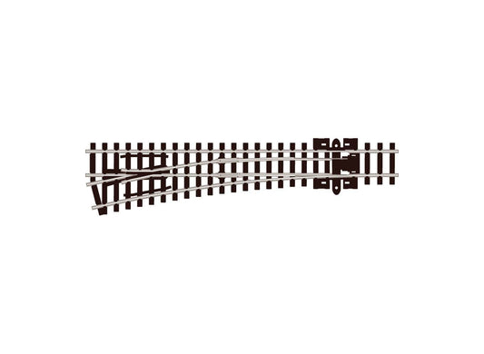 Peco SL-E396 N Scale Code 80 Medium Radius #6 Turnout - Streamline