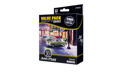Woodland Scenics JP5920 N Scale Classic Vehicle Value Pack