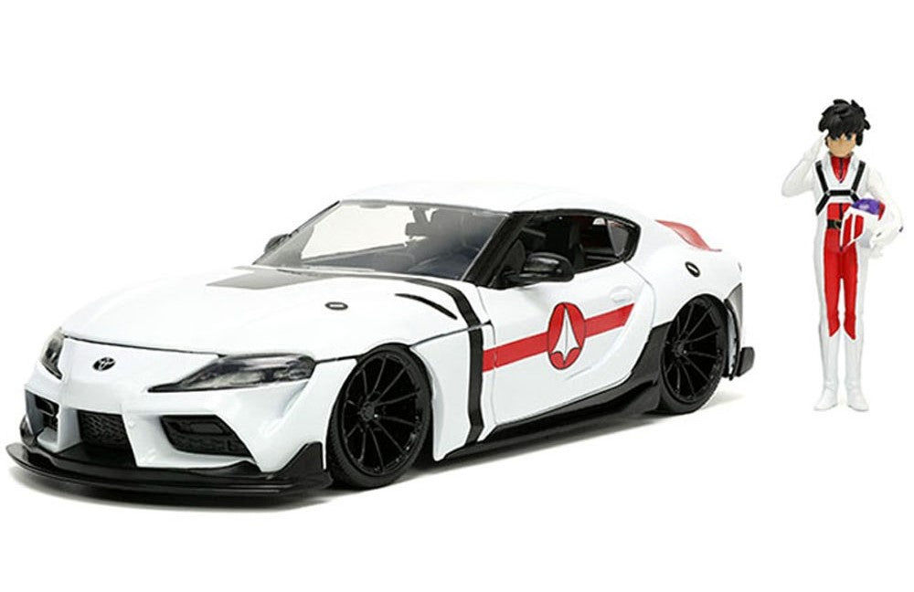 Jada 33685 1/24 Robotech 2020 Toyota Supra Car w/Rick Hunter Figure