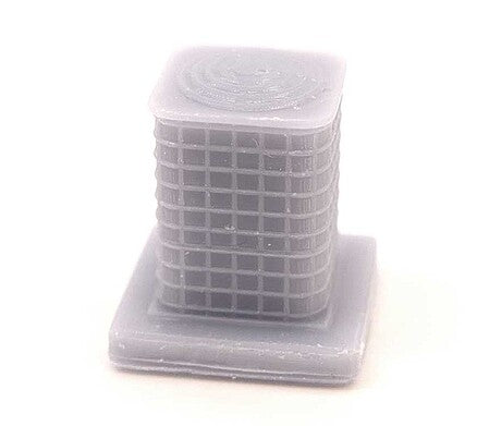 All Scale Miniatures 1600798 N Scale Residential Central Air-Style Unit AC (5)