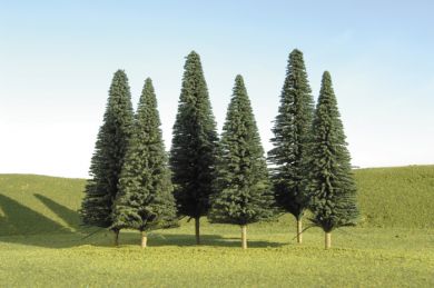 Bachmann 32201 Scenescapes 8"-10" Pine Trees (3/pk)