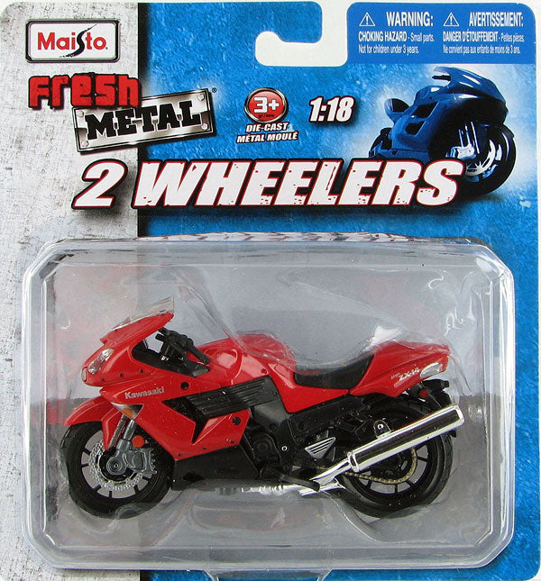 Maisto 35300-N 1/18 Scale Kawasaki Ninja Zx-14 Motorcycle
